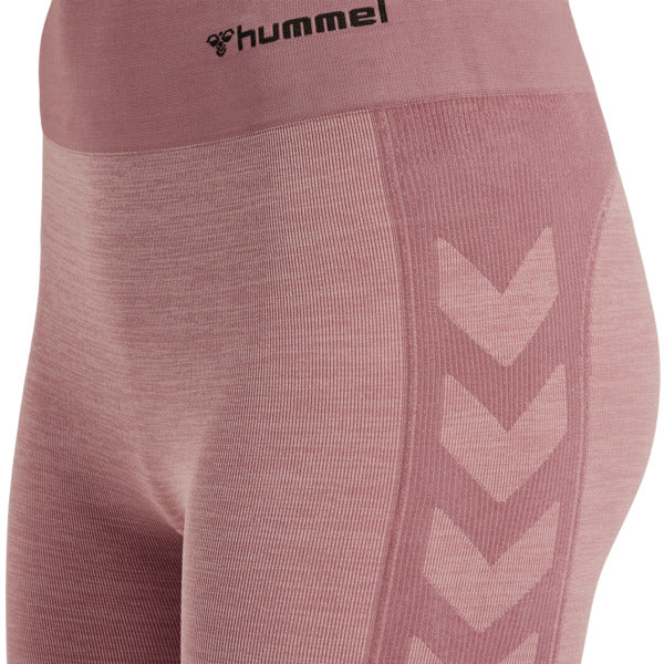 Hummel CLEA Seamless Cycling Shorts – Woodrose/Rose Taupe Melange