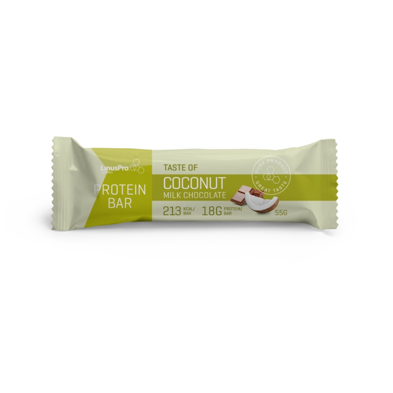 LinusPro Protein Bar - Coconut Milk Chocolate (55g)