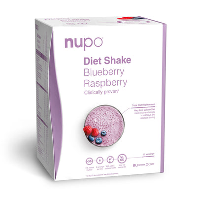 Nupo Diet Shake (384g) - Blueberry Raspberry
