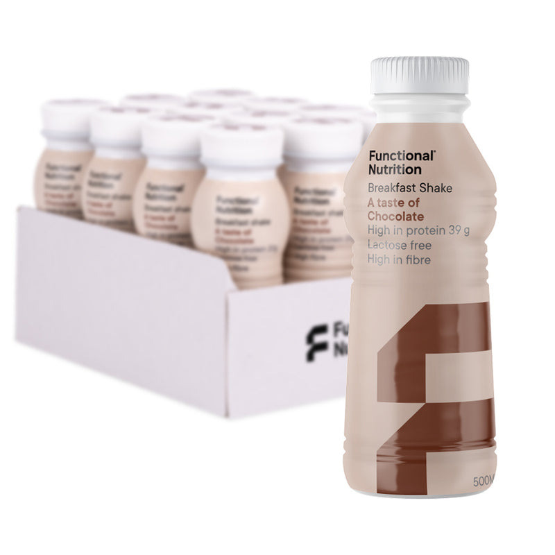 Functional Nutrition Protein Shake - Breakfast Chocolate (12x 500ml)