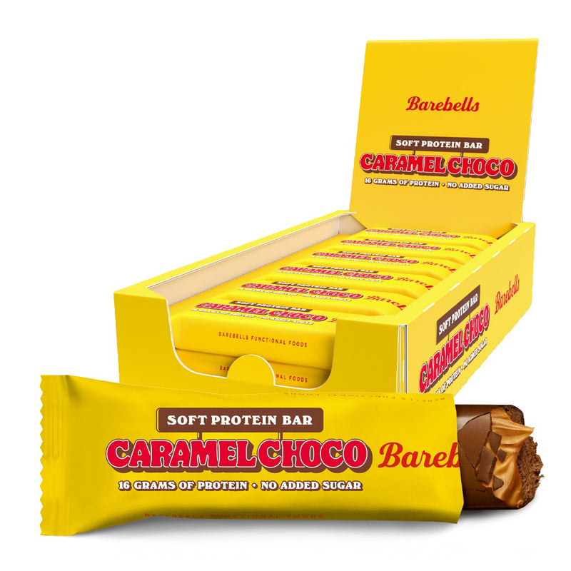 Barebells Soft Protein Bar - Caramel Choco (12x 55g)