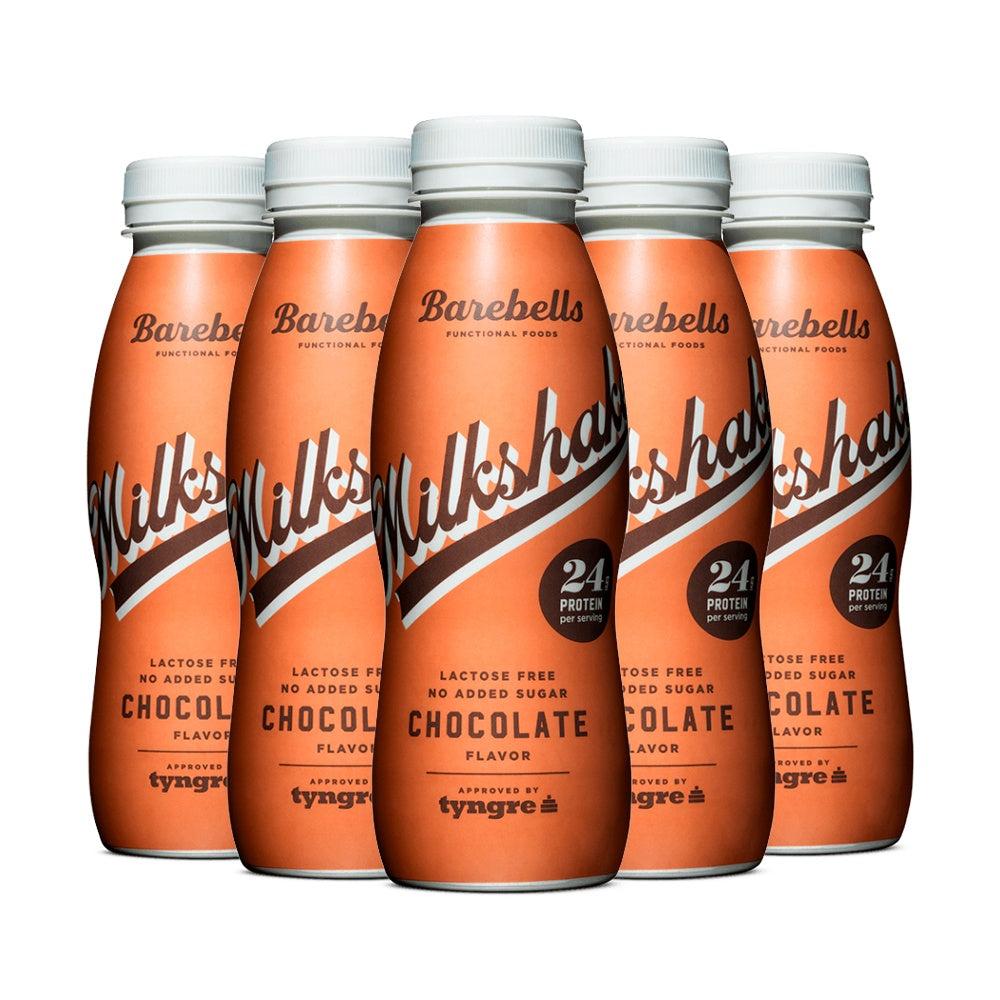 Barebells Milkshake Chocolate (5x330 ml) Køb Barebells her!