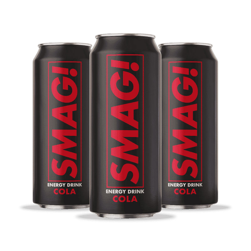 SMAG! Energy Drink - Cola (24x 500 ml)
