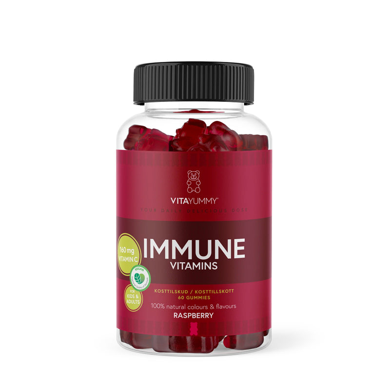 VitaYummy Immune (60 stk) - Raspberry