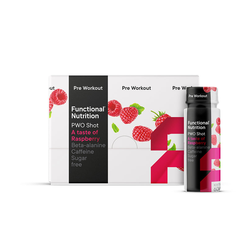 Functional Nutrition PWO Shot - Raspberry (12x 60ml)