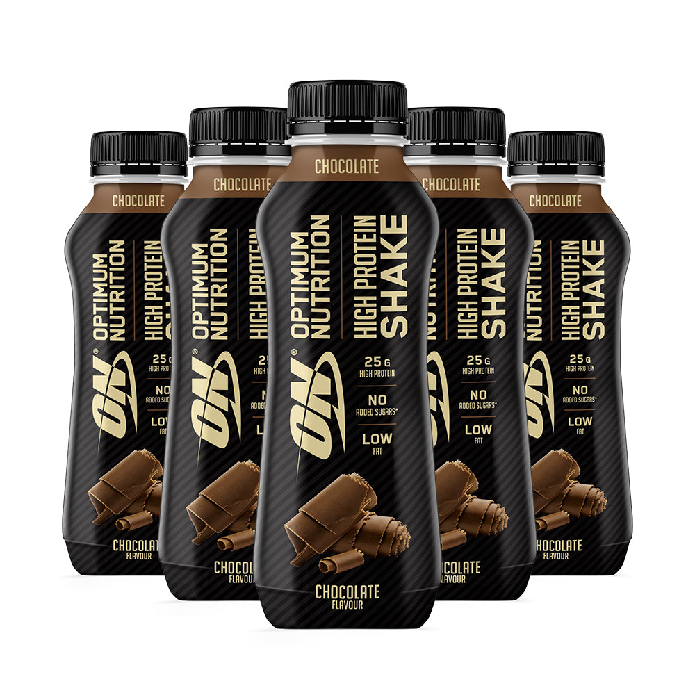 Optimum Nutrition Protein Shake (5x330 ml) Chocolate » Køb her
