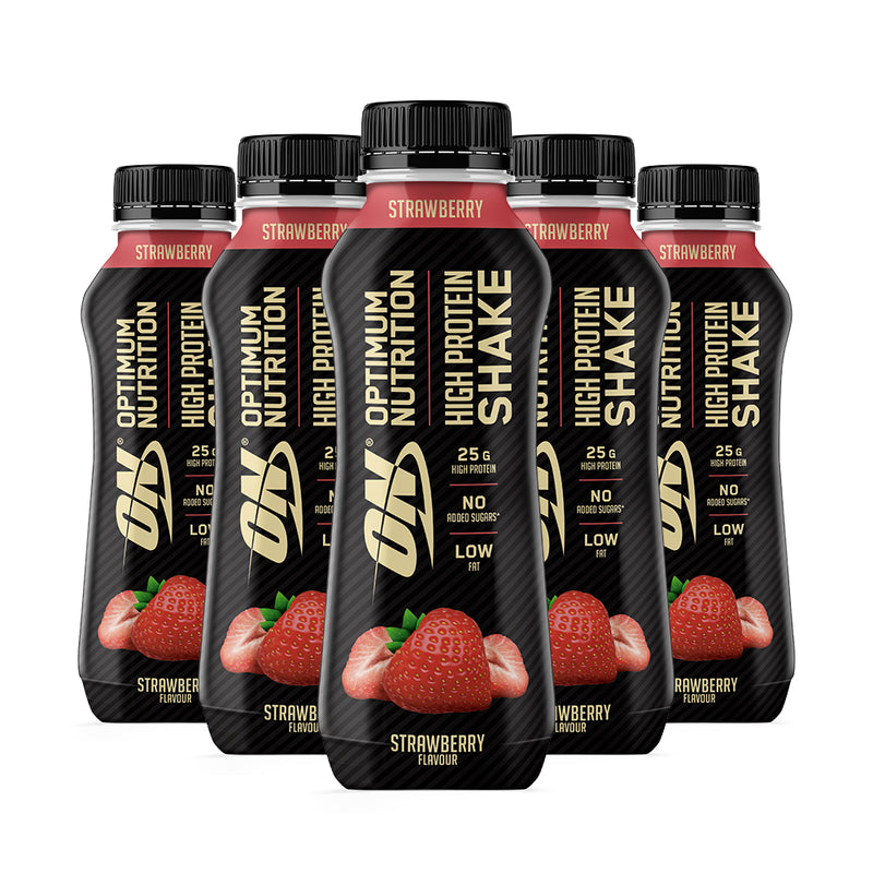 Optimum Nutrition Protein Shake (5x330 ml) - Strawberry