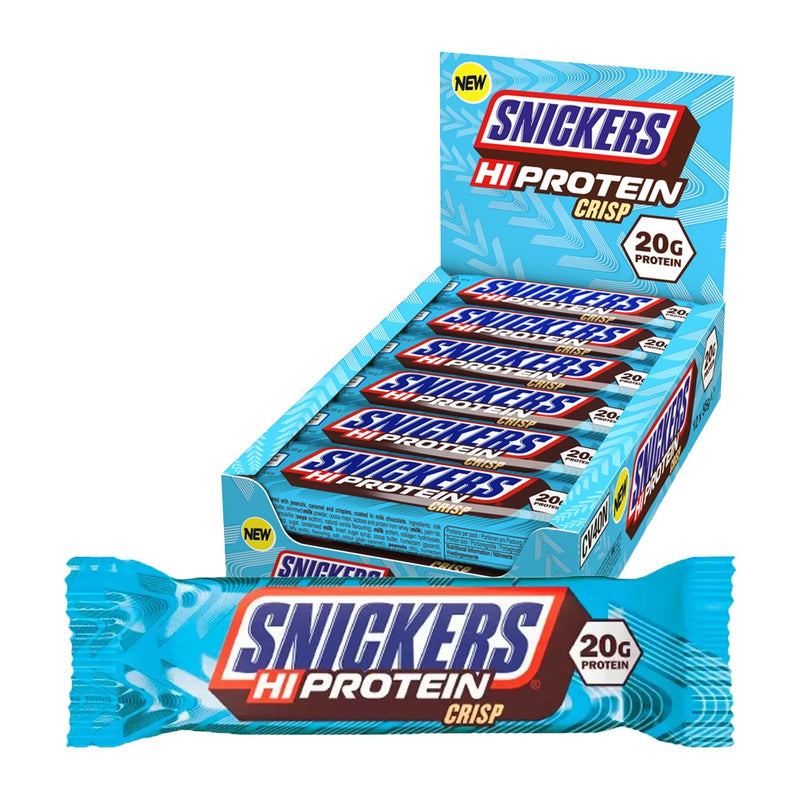 Snickers Hi Protein Bar - Crisp (12x55g)