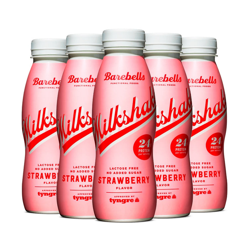 Barebells Milkshake Strawberry (5x 330ml)