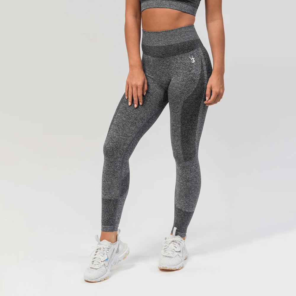 V3 Apparel » Define Excel Seamless Scrunch Leggings Grey Køb her