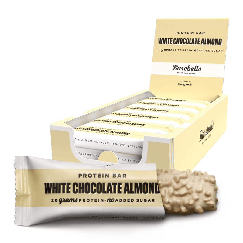Barebells Protein Bar - White Chocolate Almond (12x 55g)