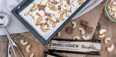 Is med Barebells Caramel Cashew