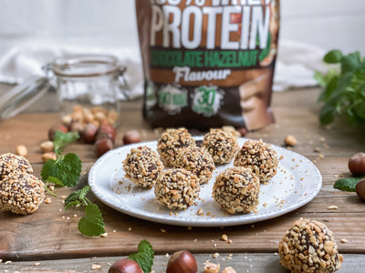 Proteinrige nutellakugler