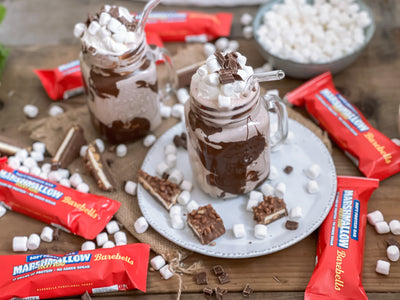 Rocky Road bar milkshake