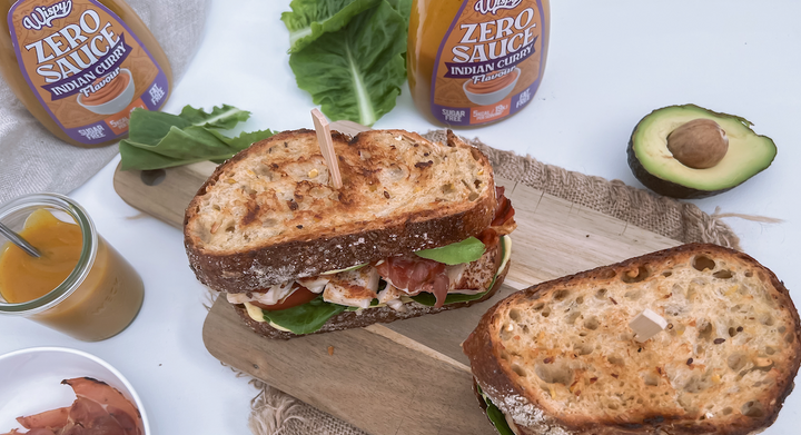 Clubsandwich med kalorielet dressing