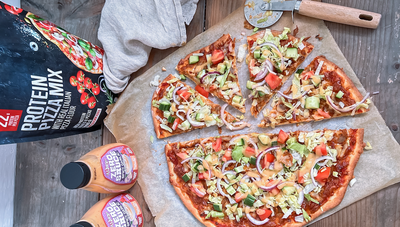 Kebab pizza med Wispy Spicy Garlic