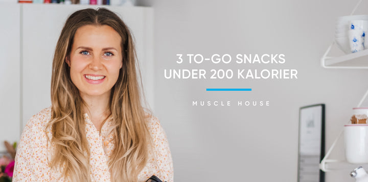 3 to-go snacks under 200 kalorier