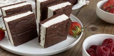 Hjemmelavede mælkesnitter