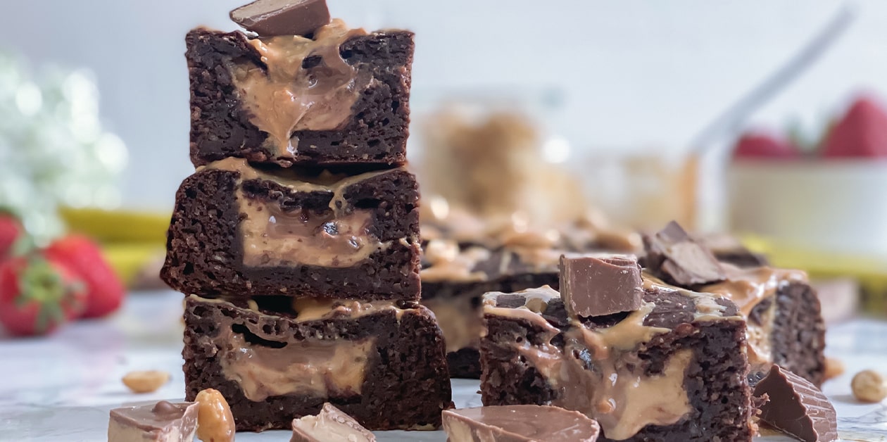 Peanutbutter Protein Brownies