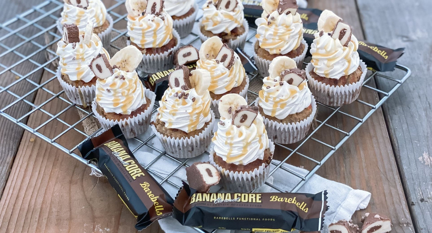 Sunde bananmuffins