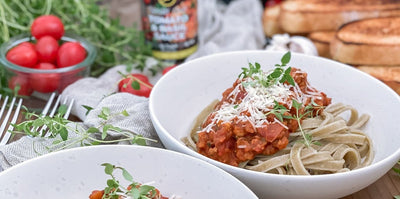 Kaloriefattig Spaghetti Bolognese