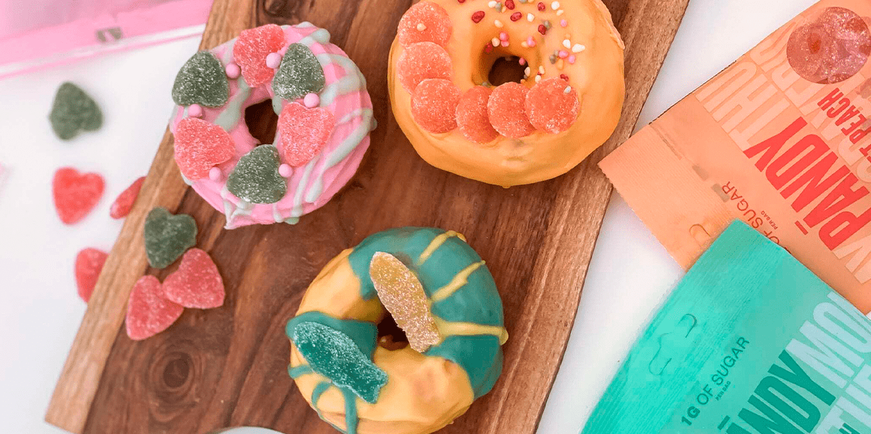 Donuts med surt slik