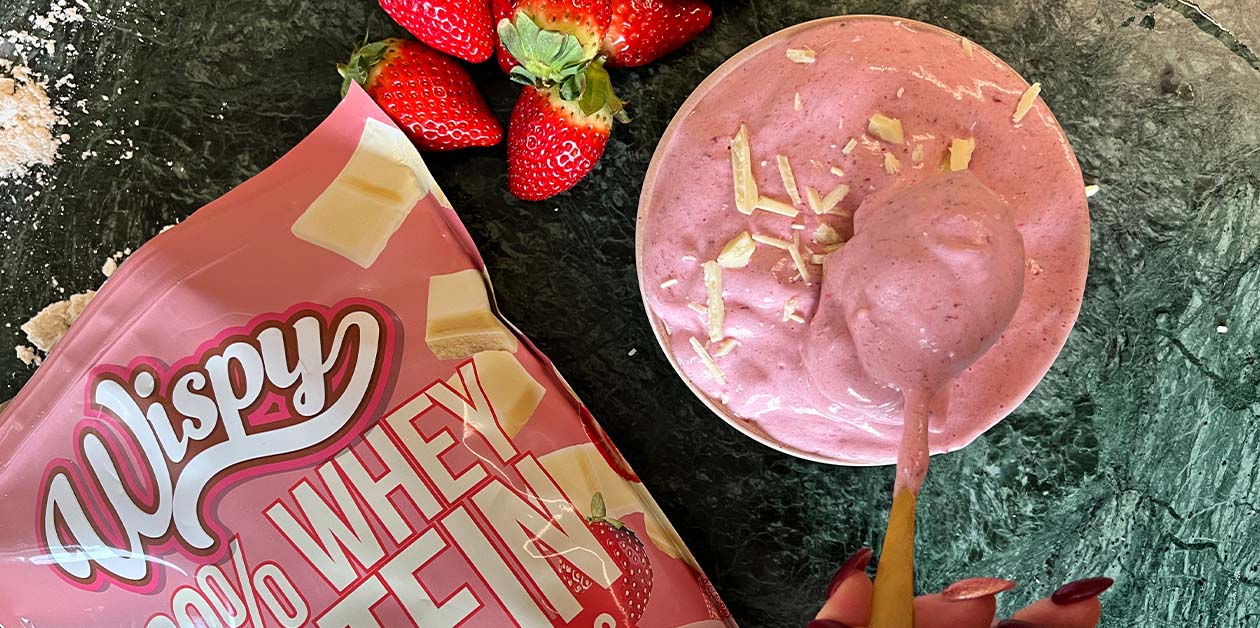 Kaloriefattigt og protein fluff