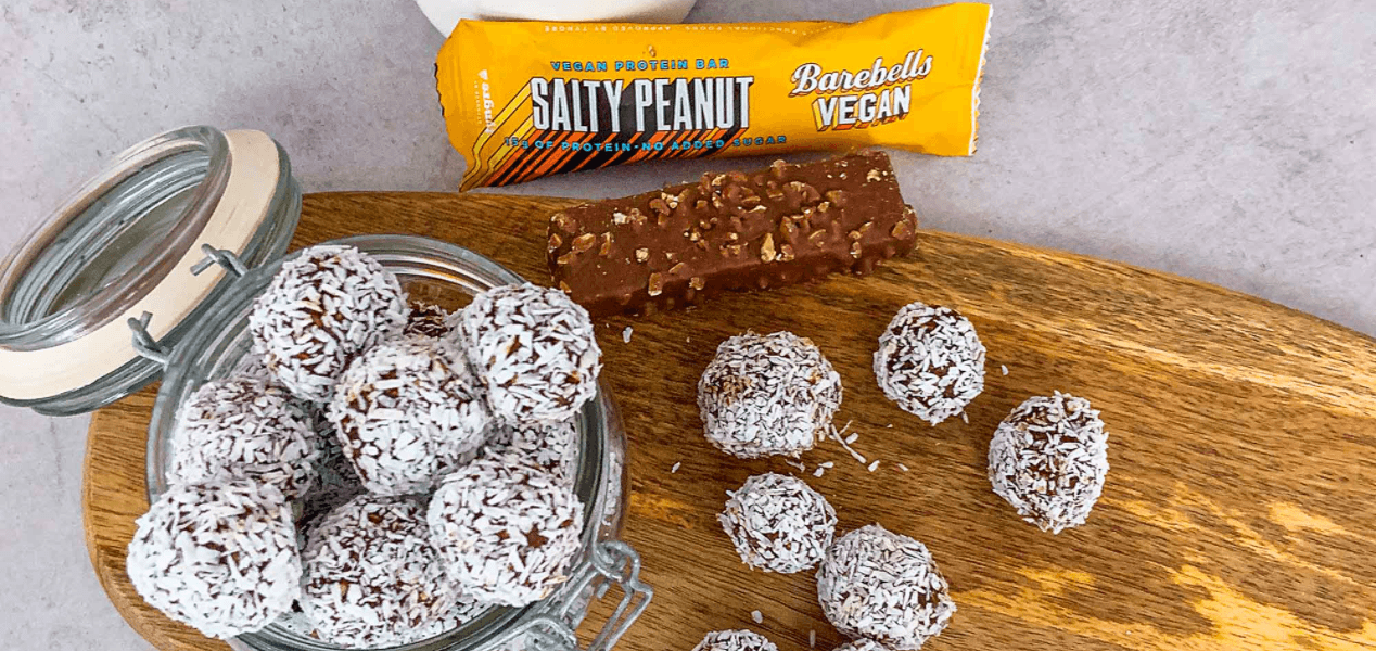 Barebells veganske chokoladekugler