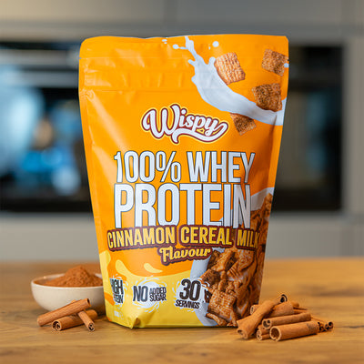 Wispy Whey 100 (1 kg) - Cinnamon Cereal Milk