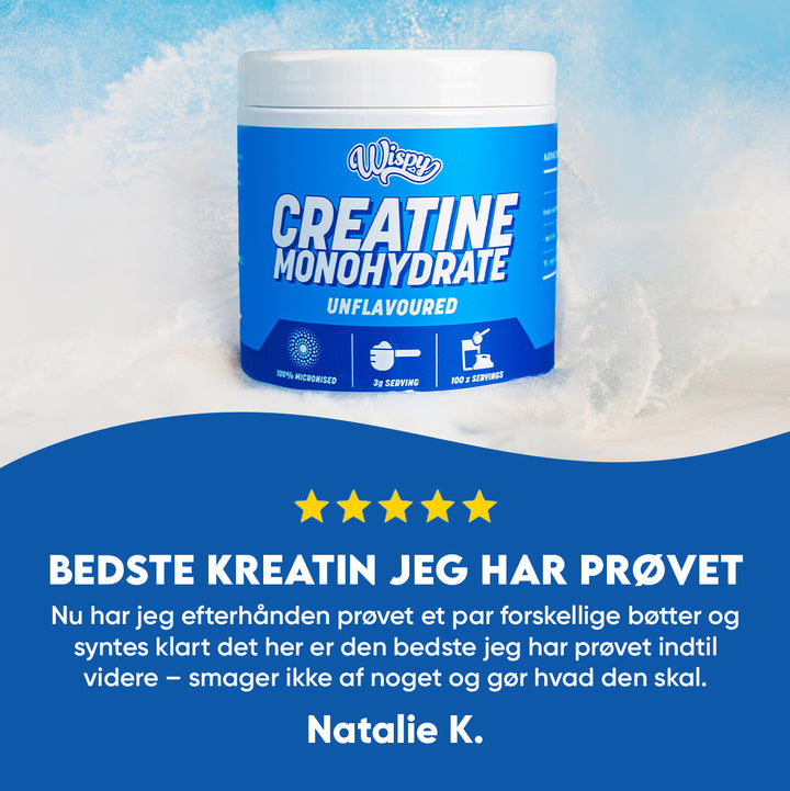 Wispy Creatine Monohydrate - Unflavored (300g)