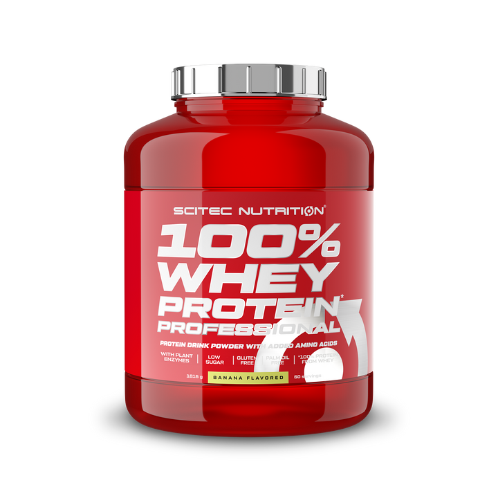 Scitec Nutrition 100% Whey Protein Professional - Banana (1816g)