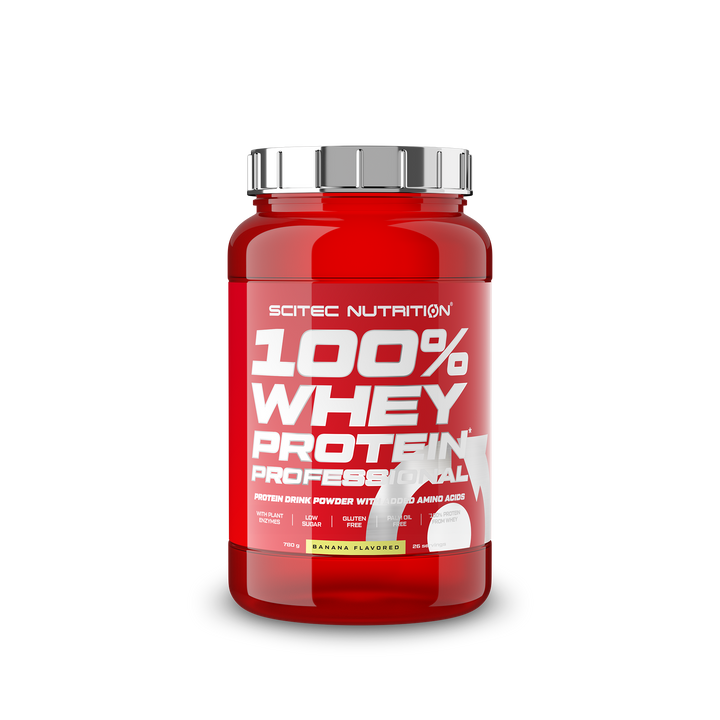 Scitec Nutrition 100% Whey Protein Professional - Banana (780g)