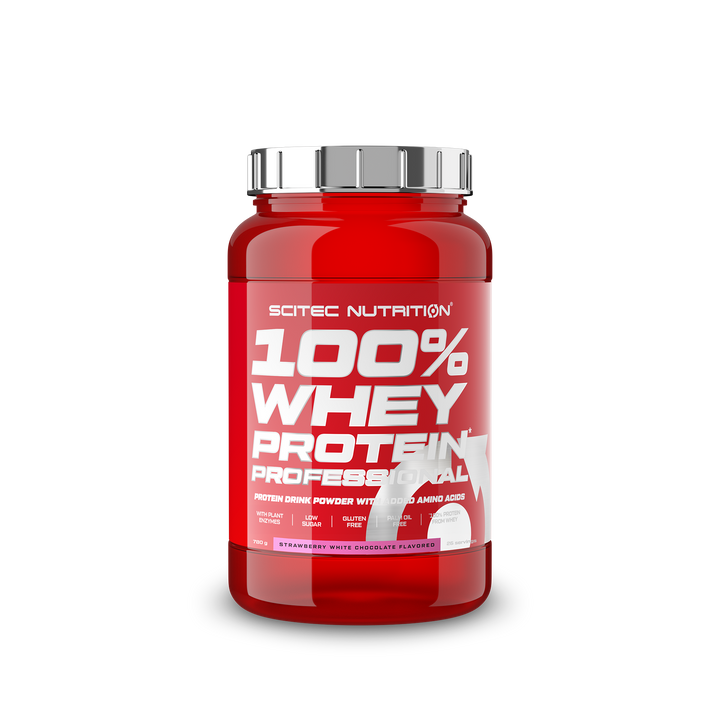 Scitec Nutrition 100% Whey Protein Professional - Strawberry White Chocolate (780g)
