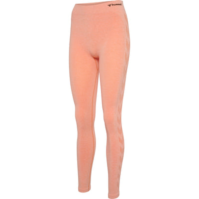 Hummel CI Seamless Mid Waist Scrunch Tights – Canyon Sunset Melange