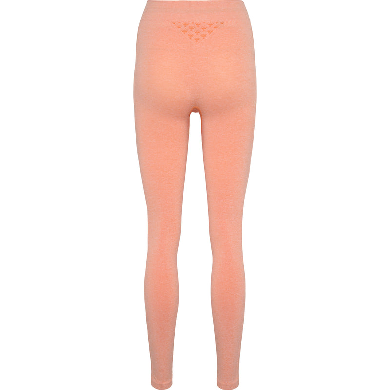 Hummel CI Seamless Mid Waist Scrunch Tights – Canyon Sunset Melange