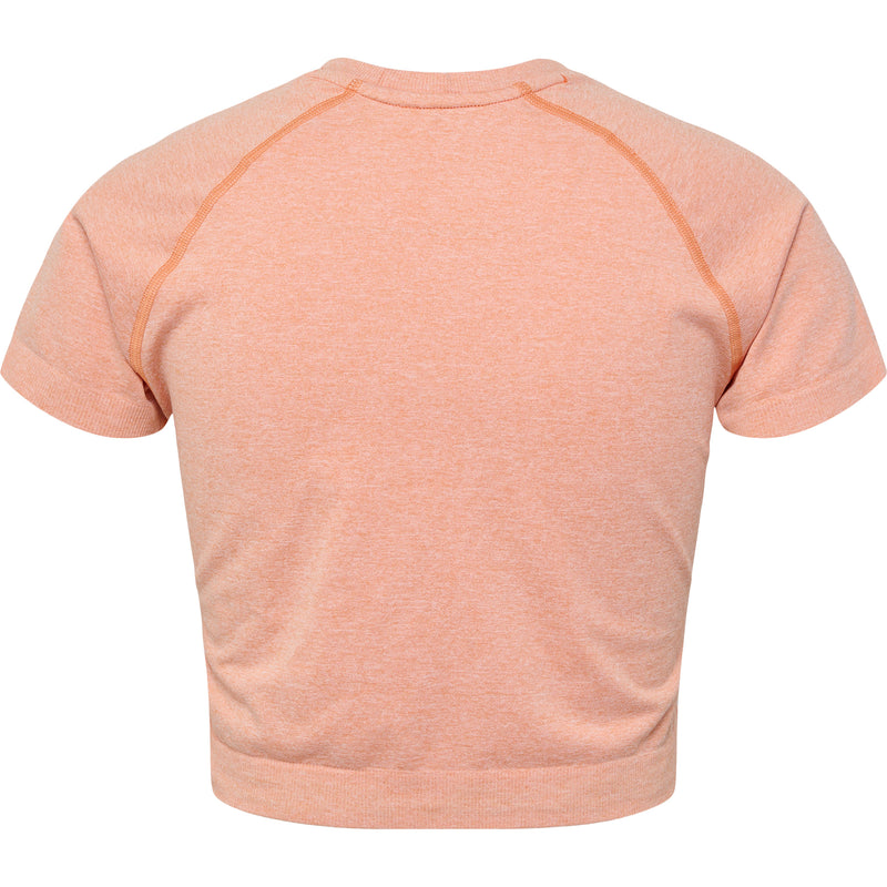 Hummel CI Seamless Cropped T-shirt - Canyon Sunset Melange