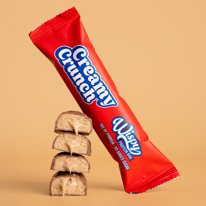 Wispy Protein Bar - Creamy Crunch (10x55g)