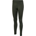 Hummel Shaping Seamless Mid Waist Tights - Climbing Ivy