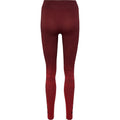 Hummel MT Fade Seamless Mid Waist Tights - Bitter Chocolate / Mineral Red