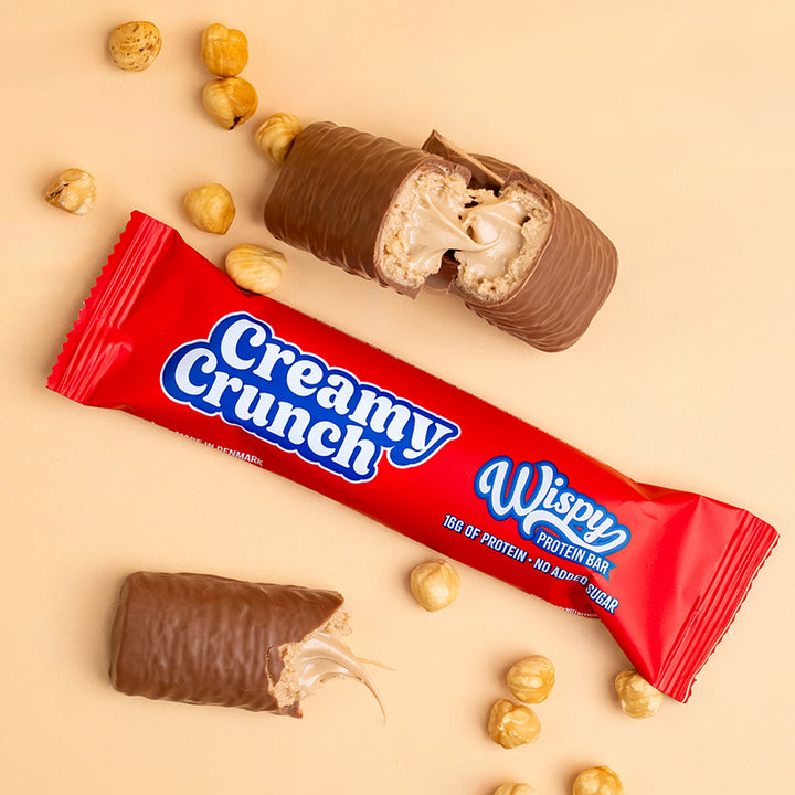 Wispy Protein Bar - Creamy Crunch (10x55g)