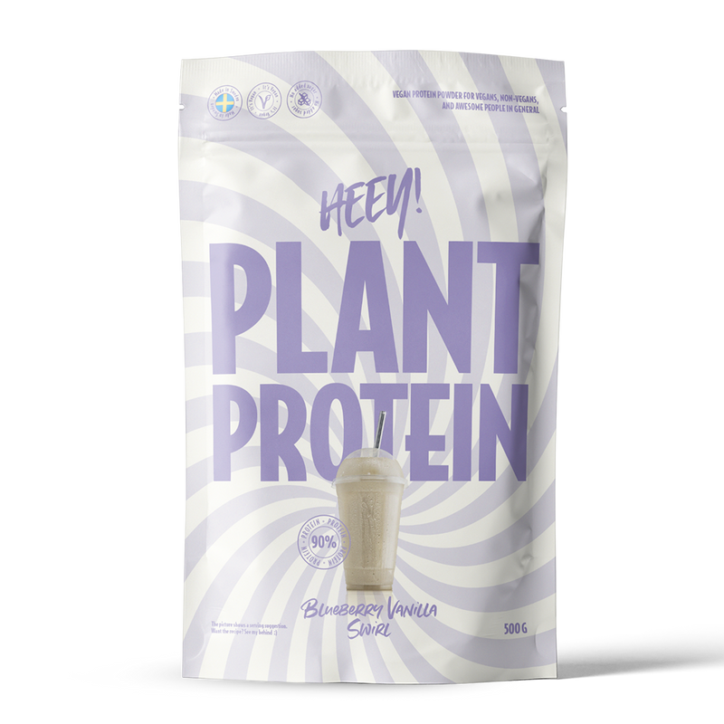 Heey! Vegan Protein - Blueberry Vanilla Swirl (500g)