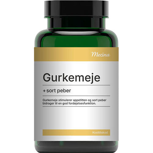 Mezina Gurkemeje + sort peber, 120 kapsler