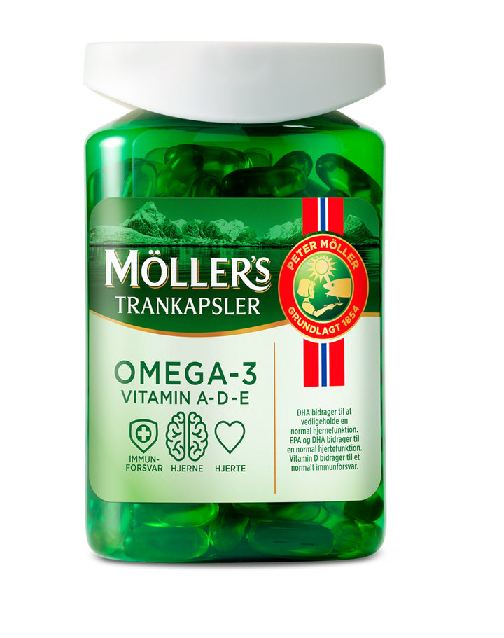 Möllers Tran Kapsler 150 stk