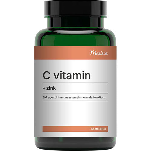 Mezina C-vitamin + zink, 150 tabletter