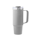 AYA&IDA Thermo Cup with Straw - Light Grey (885ml)
