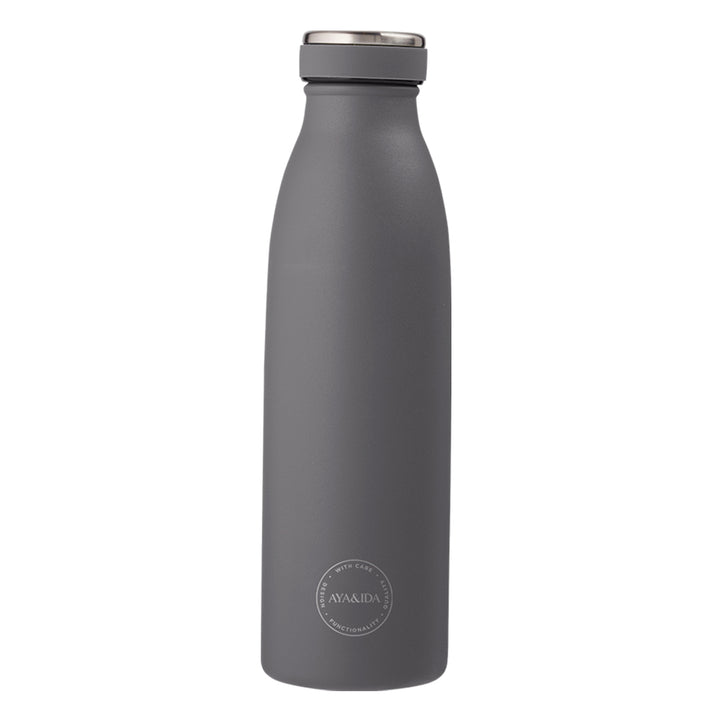 AYA&IDA Drikkeflaske - Dark Grey (500ml)