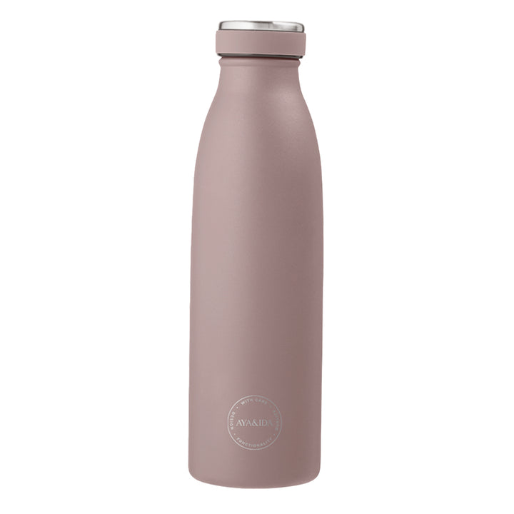 AYA&IDA Drikkeflaske - Dusty Rose (500ml)