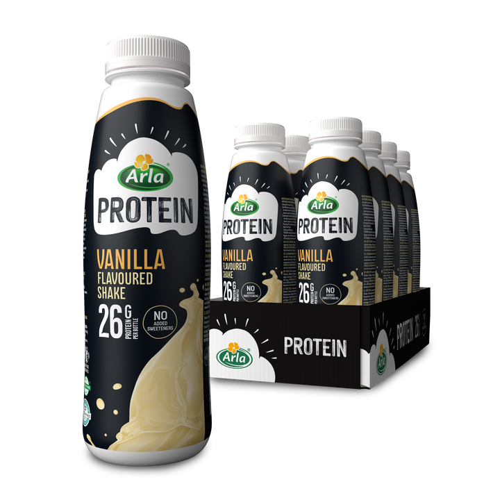 Arla Protein Drink - Vanilla (8x500g) - OBS! BEDST FØR 27/7-26