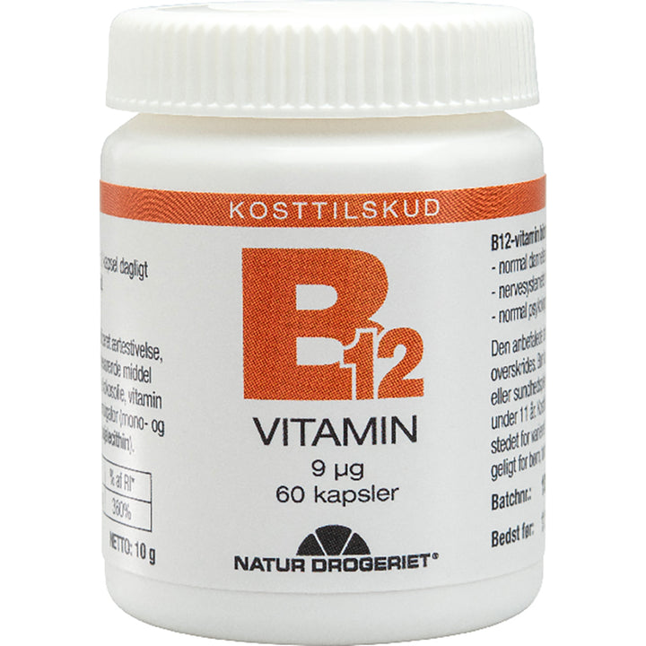 Natur Drogeriet B12-vitamin 9 μg (60 stk)