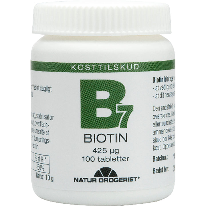 Natur Drogeriet B7 Biotin 425 μg (100 stk)